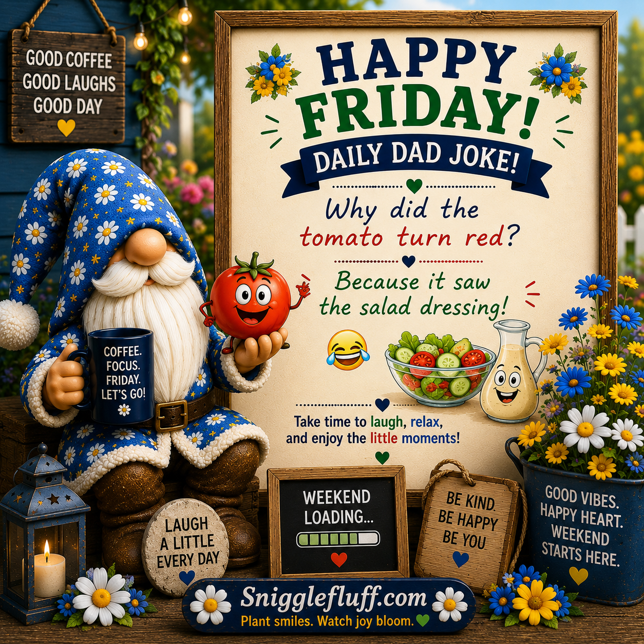 TGIF. Have a great weekend.